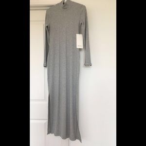 Grey maxi dress